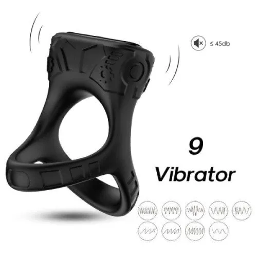 TOYBOY RINGO vibrating cock and balls splitting ring