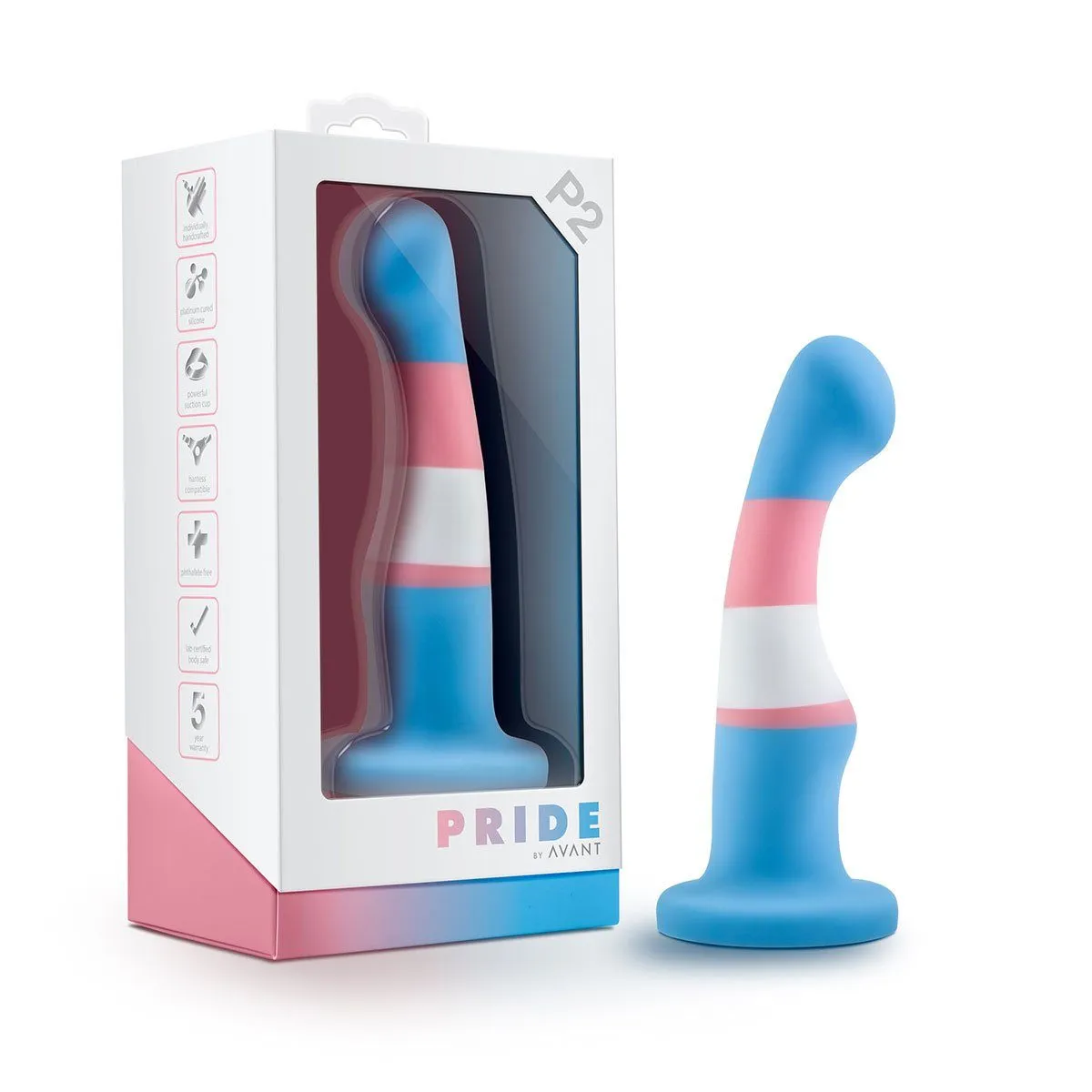 True Blue Pride Avant Dildo