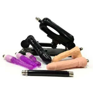 Upgrade Sex Machine 7 Attachments Adjustable Fucking Machine