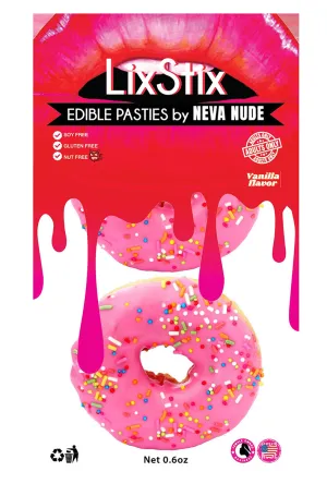 Vanilla Donut Edible Nipple Cover Pasties