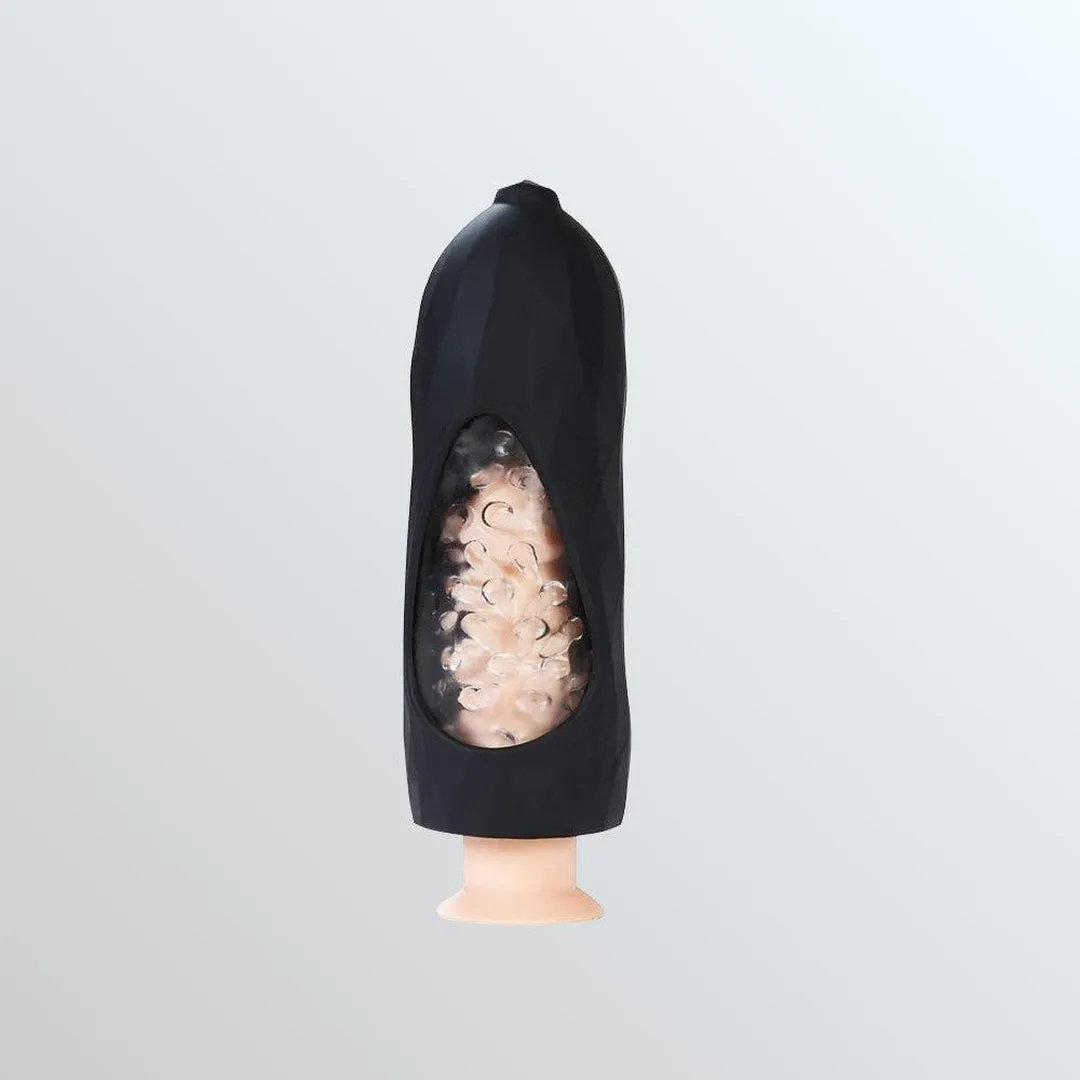VeDO Hummer 2.0 Rechargeable Vibrating Masturbation Sleeve - Black Pearl