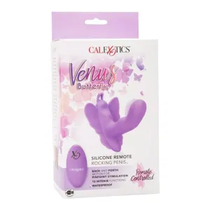 Vibrator CALEXOTICS Venus Butterfly. cu telecomandă. 12 funcții de vibrație. funcție de mișcare pentru stimularea punctului G. mov