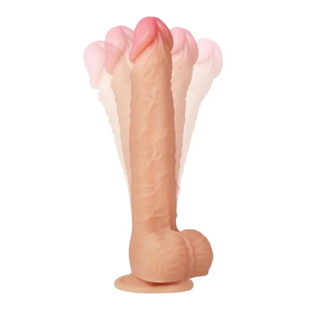 Vibrator realist CENTAURO Magnus 3.0. control prin telecomandă. 7 funcții de vibrație și rotație 360º. rezistent la apă. 23.5 cm