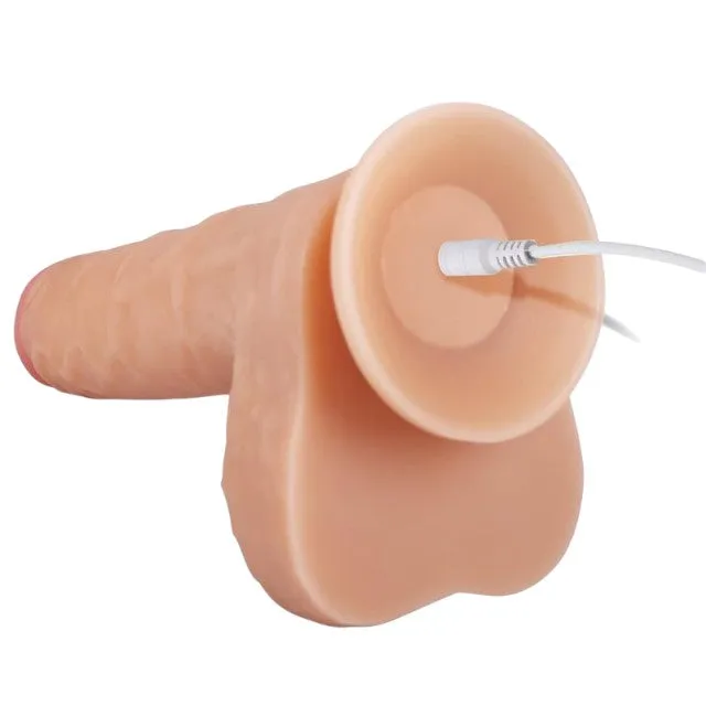 Vibrator realist CENTAURO Magnus 3.0. control prin telecomandă. 7 funcții de vibrație și rotație 360º. rezistent la apă. 23.5 cm
