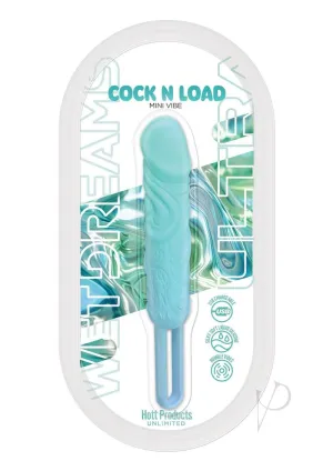 Wet Dreams Cock N Load Mini Vibe Blue