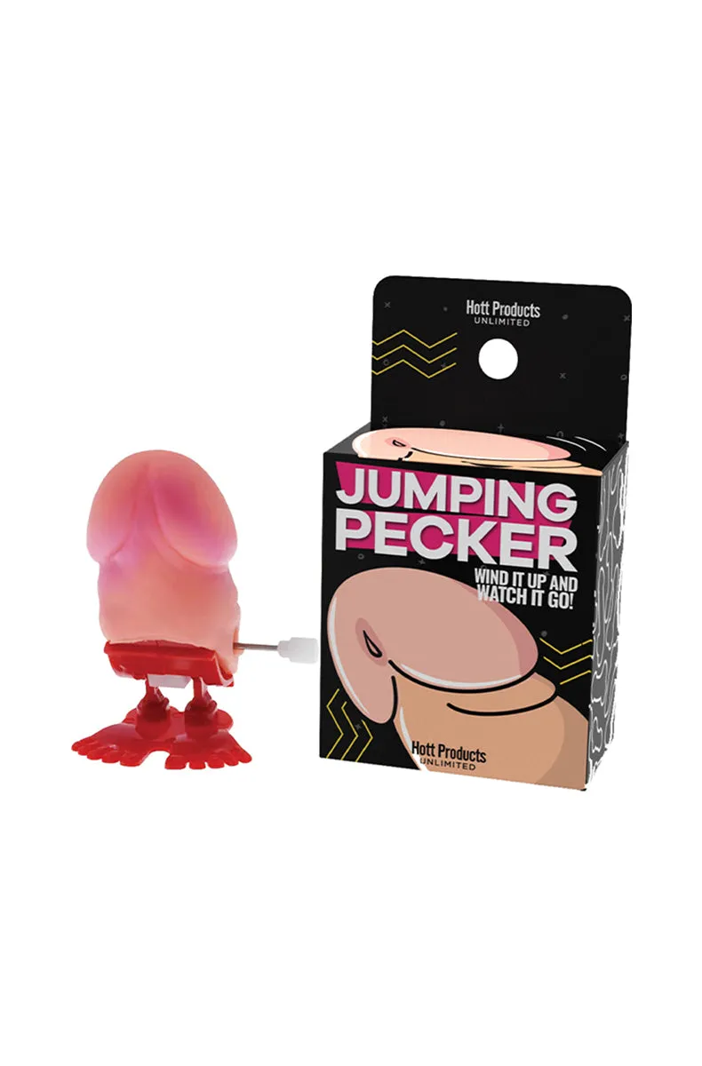 Wind Up Jumping Penis Toy