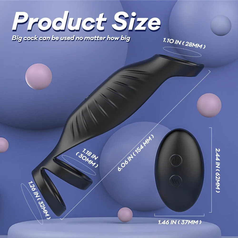Wireless Vibrating Penis Ring Vibrator