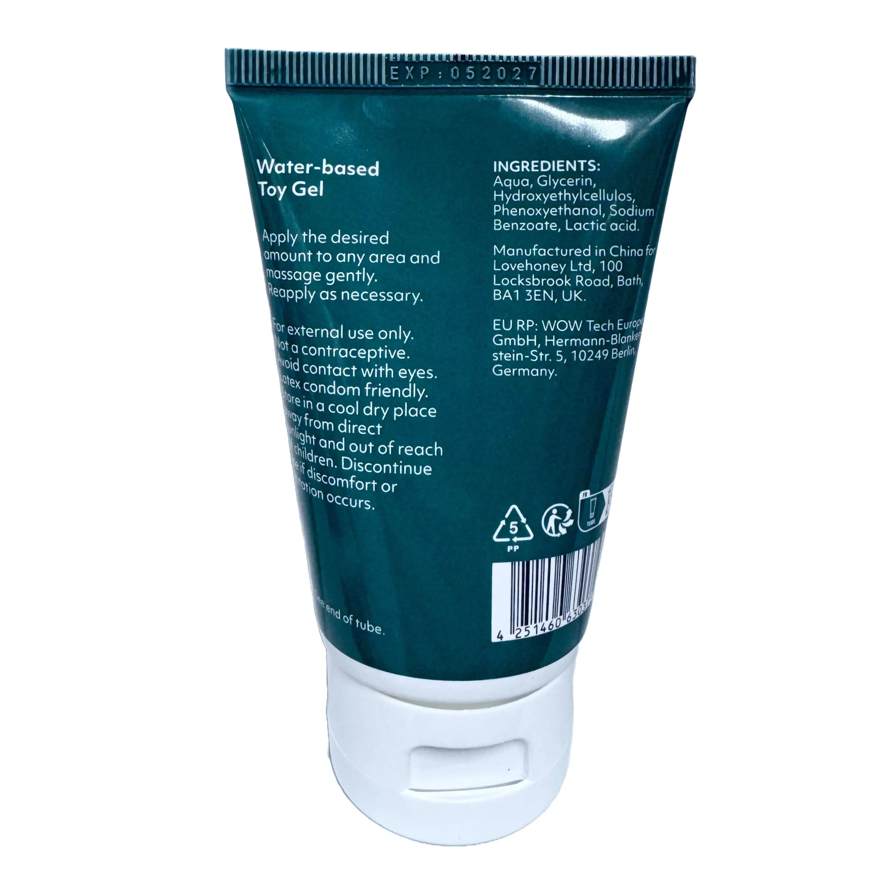 Womanizer - Water Based Toy Gel Lubricant