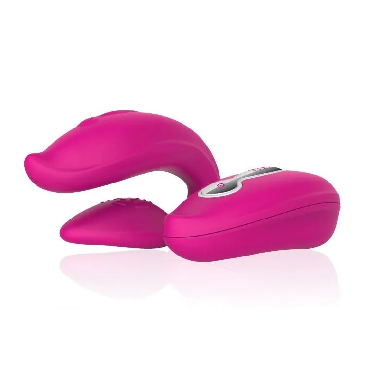 WOWYES Women Wireless Remote Control USB Rechargeable G-spot Vibrator