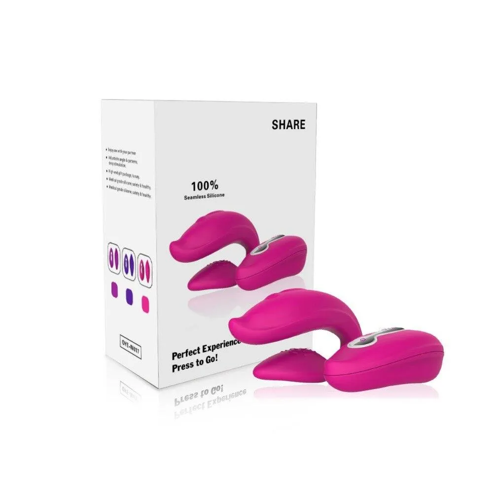 WOWYES Women Wireless Remote Control USB Rechargeable G-spot Vibrator
