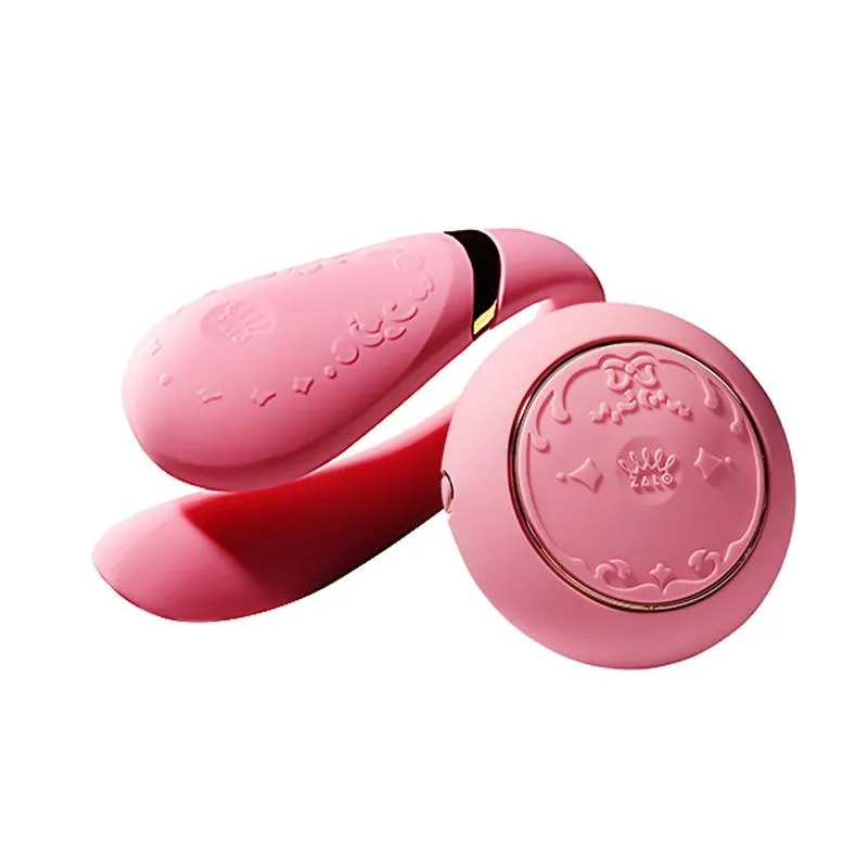 ZALO Double-head Couples G Spot U-type Silicone Stimulator Wireless App Remote Control Vibrator