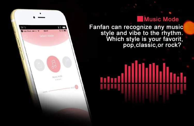 ZALO Double-head Couples G Spot U-type Silicone Stimulator Wireless App Remote Control Vibrator