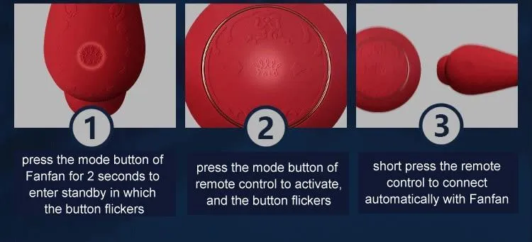 ZALO Double-head Couples G Spot U-type Silicone Stimulator Wireless App Remote Control Vibrator