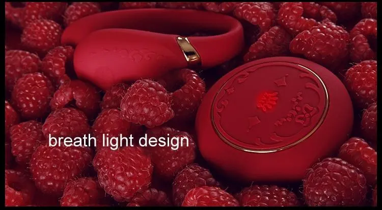 ZALO Double-head Couples G Spot U-type Silicone Stimulator Wireless App Remote Control Vibrator