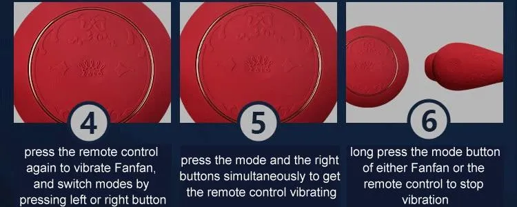 ZALO Double-head Couples G Spot U-type Silicone Stimulator Wireless App Remote Control Vibrator