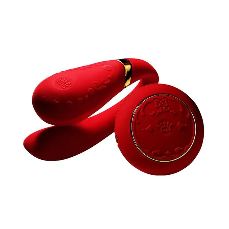 ZALO Double-head Couples G Spot U-type Silicone Stimulator Wireless App Remote Control Vibrator