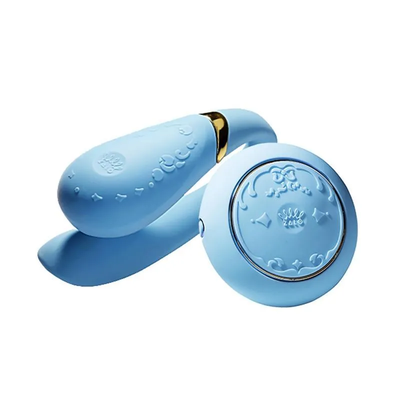 ZALO Double-head Couples G Spot U-type Silicone Stimulator Wireless App Remote Control Vibrator