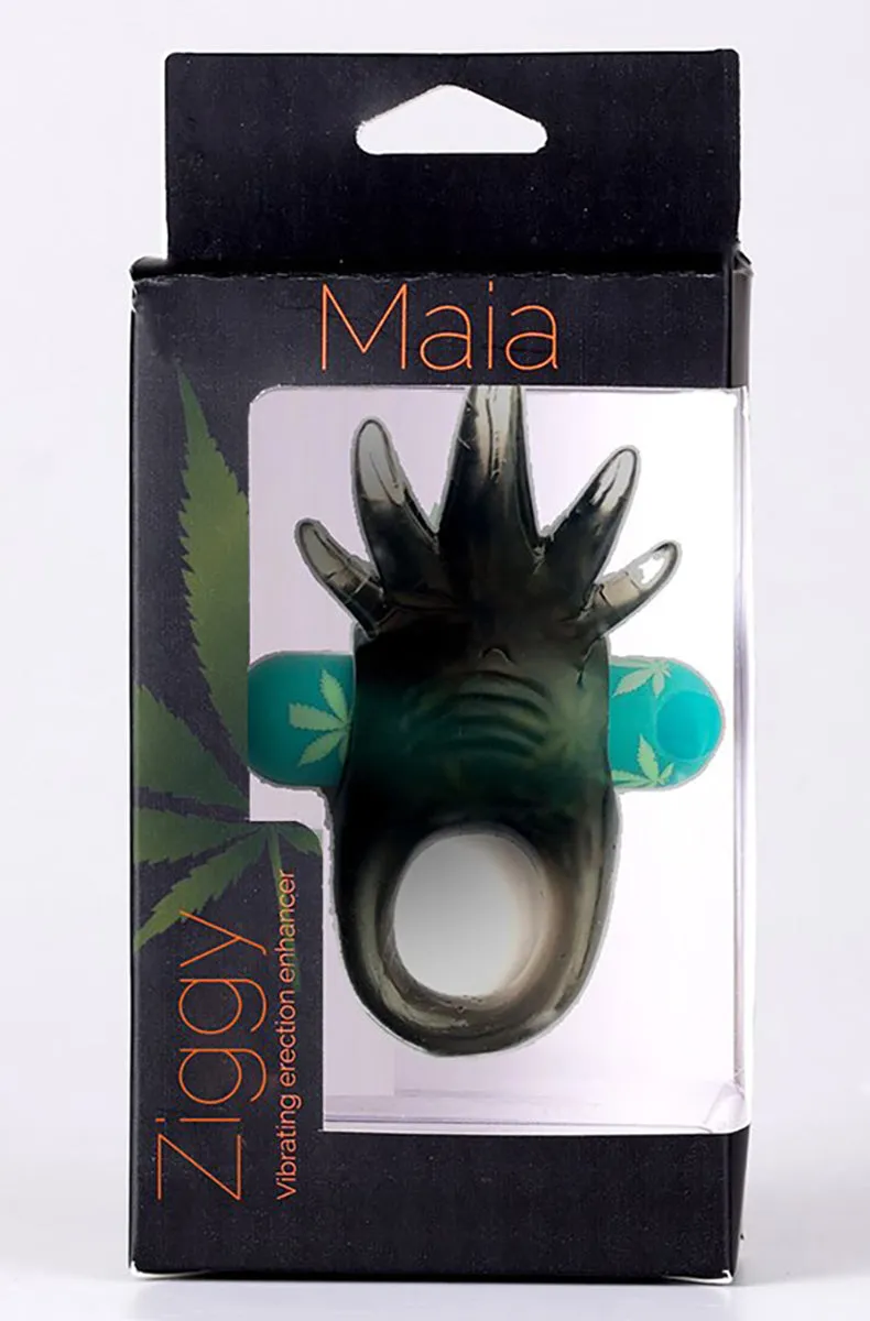 Ziggy Weed Cock Ring and Bullet